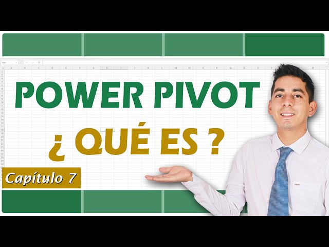 Curso Avanzado Excel: ¿QUÉ ES POWER PIVOT? | 07