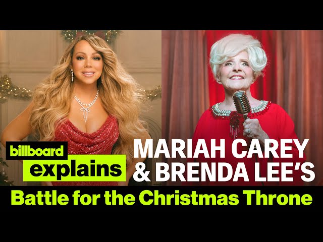 Why Mariah Carey & Brenda Lee Compete For No.1 During Christmas | Billboard Explains