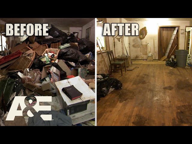 Hoarders: Home Ruined By 40 YEARS of Trash | A&E