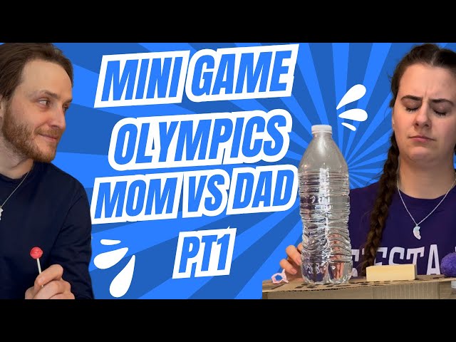 Family Game Night Matching Challenge : Family Game Night Ideas Mom VS Dad Competition Mini Games