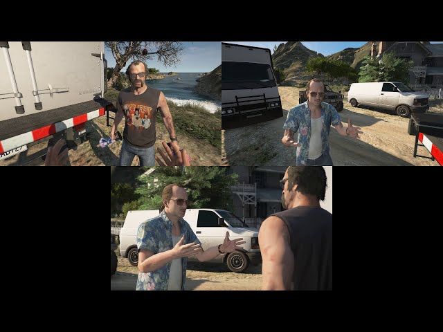 GTA: Online cutscenes in first person