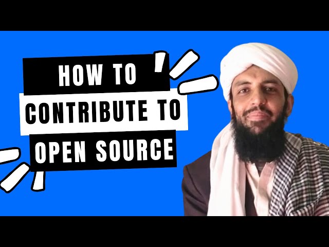 How to contribute to an open source?