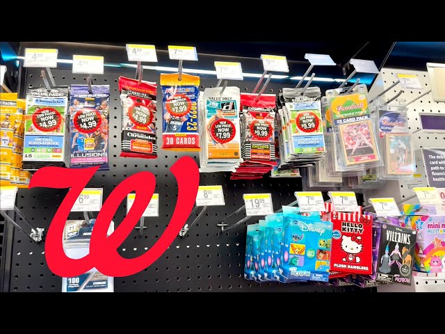 WALGREENS RUN!  BASEBALL CARDS FOR CHEAP!