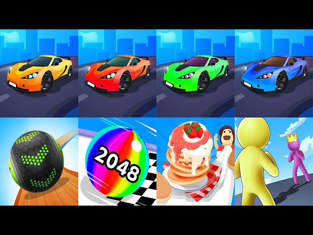 🔴 Race Master 3D VS Sandwich Runner, Going Balls, Pancake Run, Ball Run 2048 Livestream #454