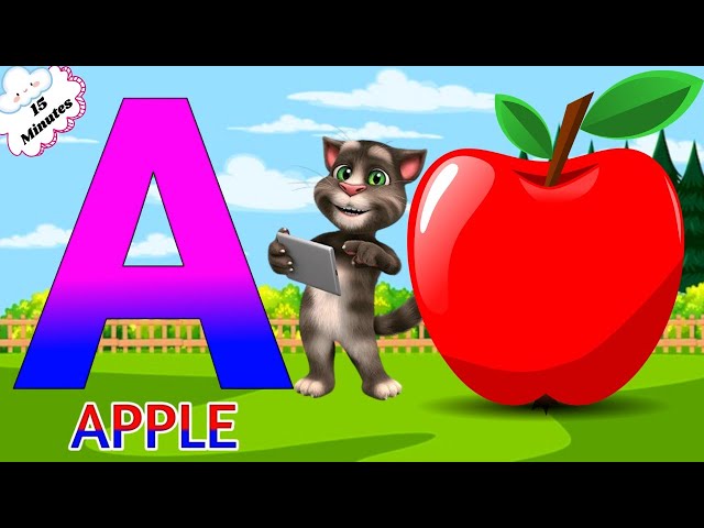 Phonics Song 2 with TWO Words in 3D-A For Airplane - ABC Alphabet Songs with Sounds for Children