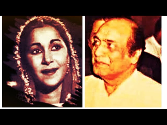 Mil gai aasmaan say zameen 1971 Nasim Begum Mehdi Hassan 1st+Last Duet @MuhammadFayyazIlovemusic