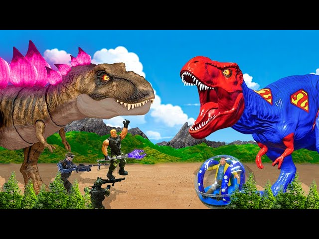 The Best Movies Dinosaur Rexy 2025 | T Rex Chase | Jurassic Park Fan Movie | Dino Funny Films