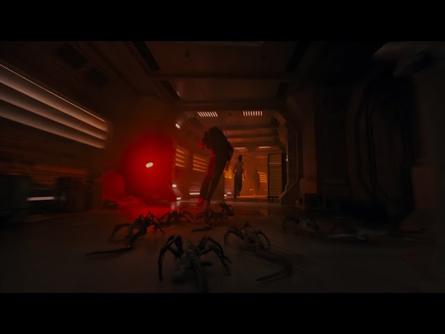 "Run", Facehugger Scene [4K HDR] | Alien Romulus (2024)