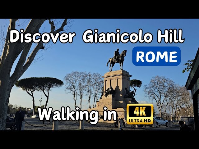 Strolling Gianicolo Hill: Rome's Best Panoramic Walk