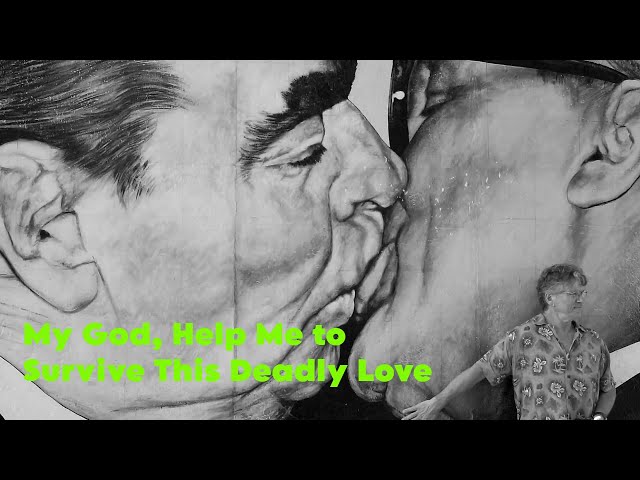 Fraternal Kiss, Berlin Wall, by Dmitri Vrubel