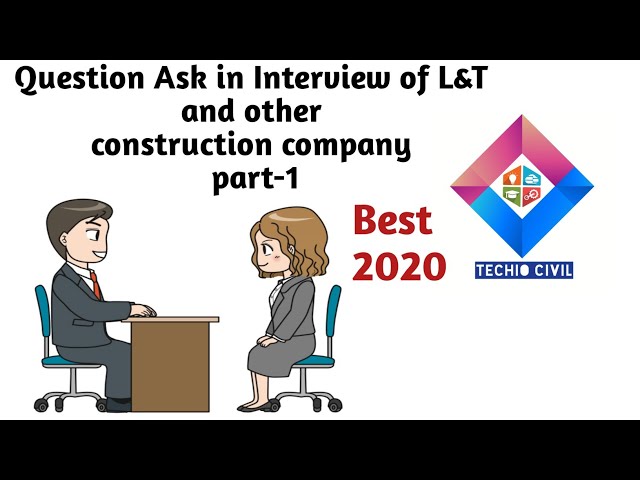 What type of question ask in interview of civil engineer || interview Q&A for civil engineer part 1