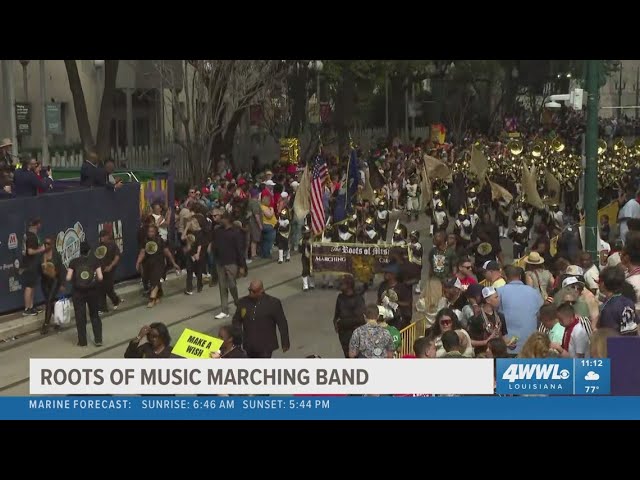 Super Bowl LIX Parade: Roots of Music Marching Band