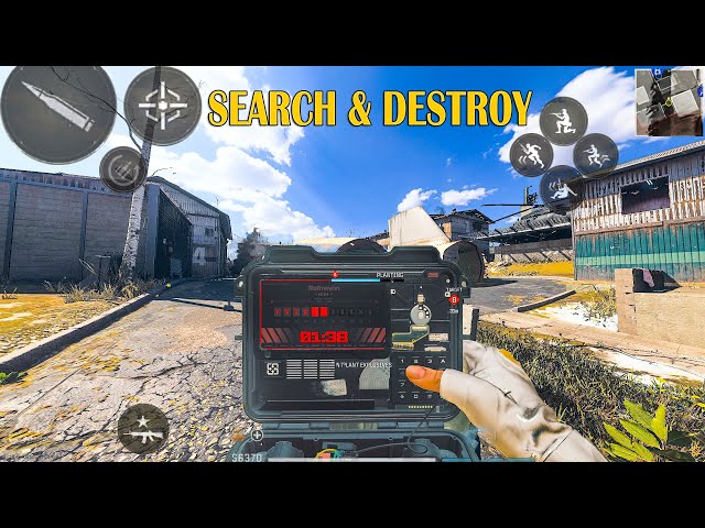 WARZONE MOBILE FINALLY ADDED SEARCH AND DESTROY ANDROID GAMEPLAY