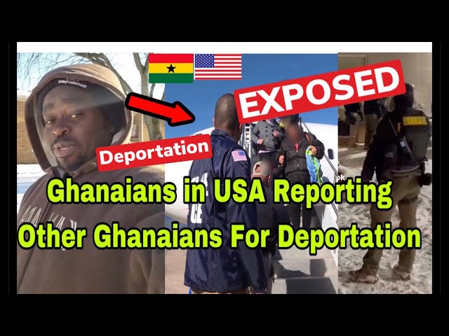 BREAKING: GHANAIANS IN USA EXP0SED FOR REPORTING FELLOW GHANAIANS FOR DEPORTATION🔥