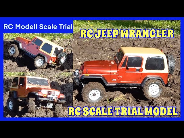 Tamiya Jeep Wrangler CC01 Off Road RC Modellbau Scale Trial