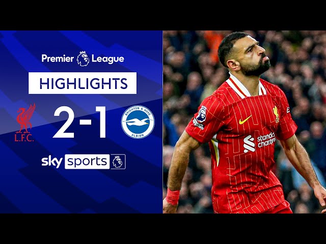 Reds back top! 🔝 | Liverpool 2-1 Brighton | Premier League highlights