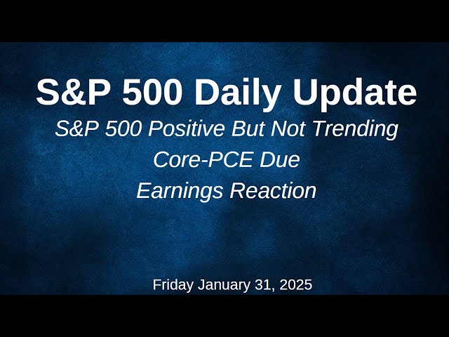 S&P 500 Daily Market Update Friday January 31, 2025