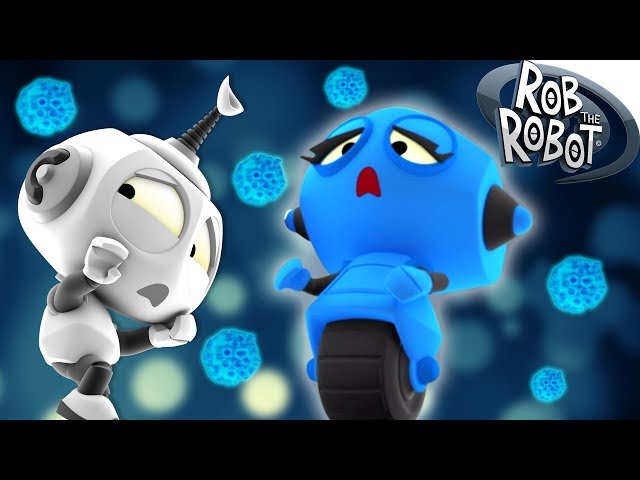 SPACE VIRUS BLUES | Rob The Robot Full Episodes Compilation | Cartoons For Children