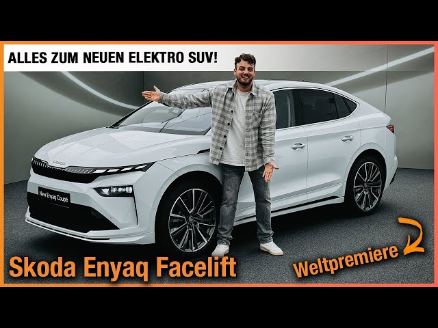 Skoda Enyaq Facelift (2025) Weltpremiere des NEUEN Elektro SUV! Review | Test | Coupé | Preis | POV