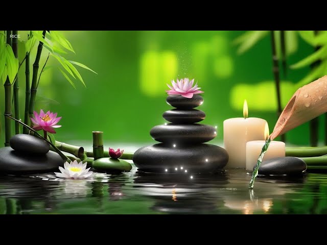 Relaxing Music for Stress Relief 🌿 Healing of the Mind, Water Sounds, Meditation, Sleep, Spa