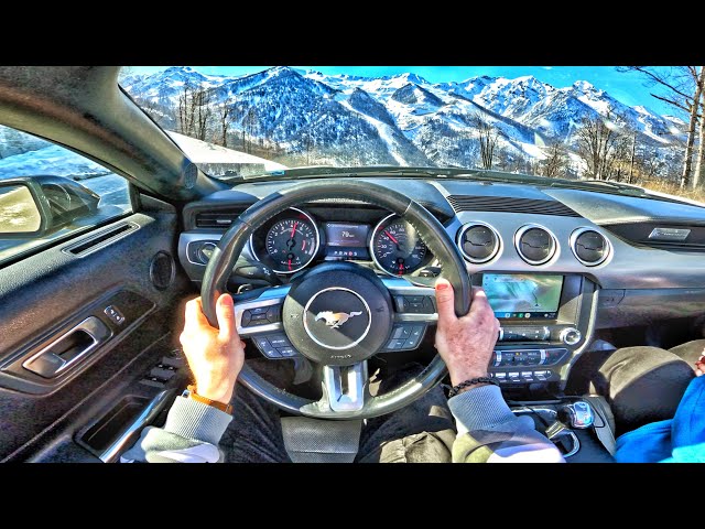 2017 Ford Mustang 2.3 AT - POV DRIVE (serpentine road)