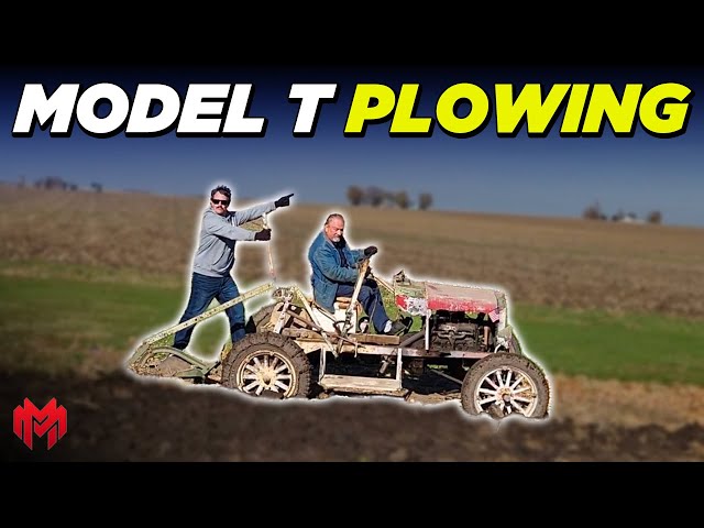 Living history, plowing with a Model T in 2024