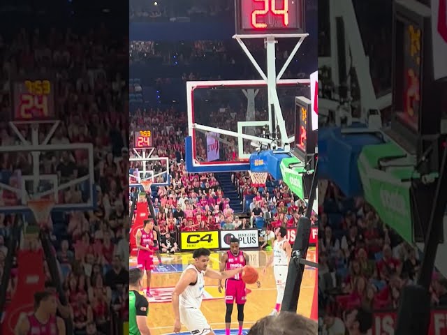 Bryce Cotton free throw | #NBL24 Round 2: Perth Wildcats v Adelaide 36ers (Pink Game)