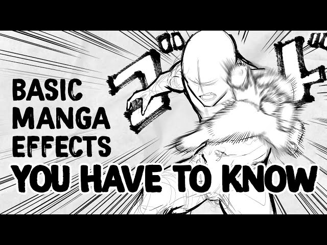 3 Manga/Comic Effects EVERYONE needs to know | Tutorial | DrawlikeaSir