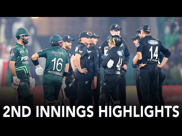 2nd Innings Highlights | Pakistan vs New Zealand | 1st ODI | Tri-Nation Series 2025 | PCB | M3J1K