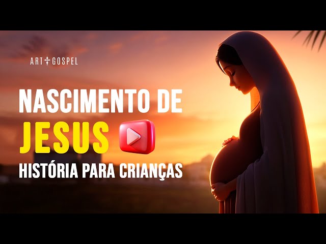 O Nascimento de Jesus 👶🌟  História Bíblica para Crianças