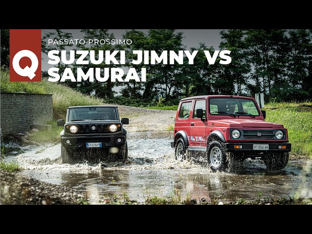 Suzuki Jimny 2022 vs Suzuki Samurai: passato prossimo