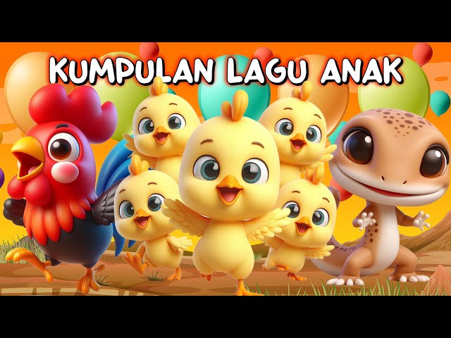 Cicak Di Dinding - Potong Bebek Angsa - Lagu Anak Anak - Kompilasi Lagu Anak Balita | ROLAND FA