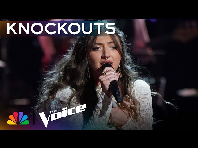 Nini Iris' Showstopping Performance of Radiohead's "Karma Police" | The Voice Knockouts | NBC