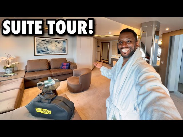 LUXURY SUITE TOUR ON A BRAND NEW CRUISE SHIP | EXPLORA II (PENTHOUSE, RETREAT, OCEAN TERRACE & MORE!