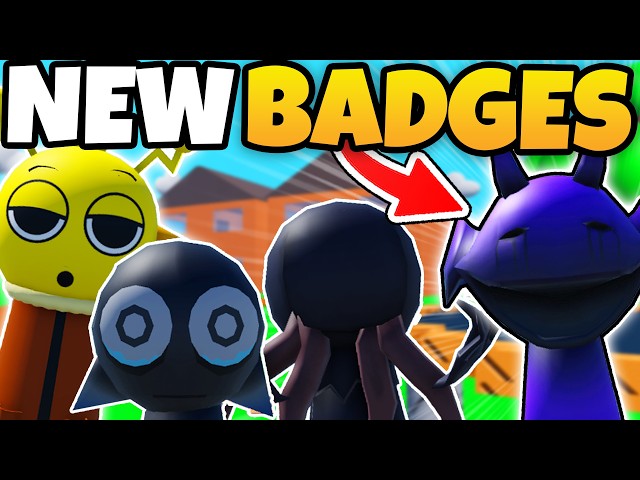 3 *NEW* BADGES And We Get A GAMEPASS! | 3D Sprunki Roleplay Update!