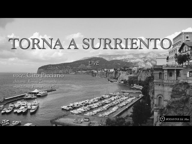 "Torna a Surriento" cover by Andrei Mikulchyk