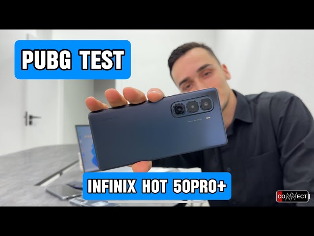 Infinix HOT 50 PRO+ PUBG GAMING TEST