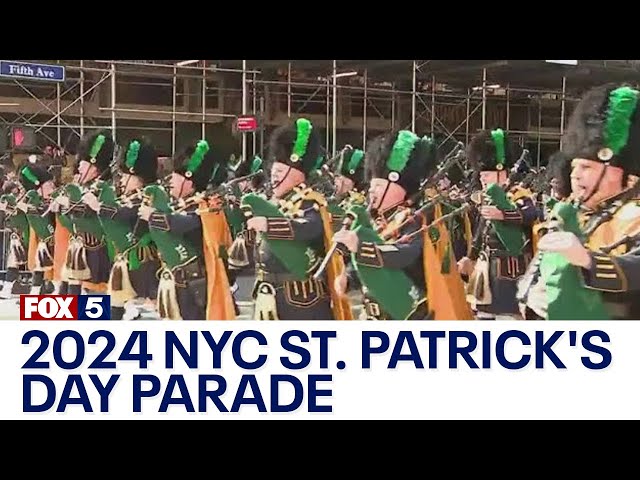 2024 NYC St. Patrick's Day Parade recap