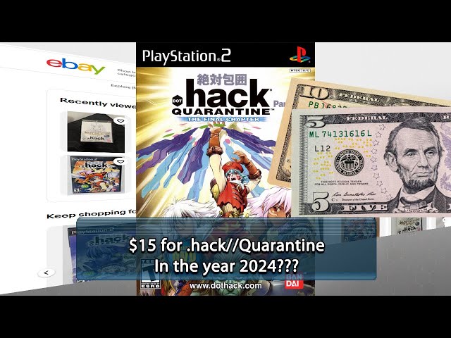 I Took a Risk Buying .hack//Quarantine from eBay for $15 Here's What Happened