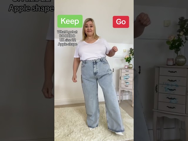 WHAT I GOT AT BOOHOO | Plus Size Apple Shape Fashion