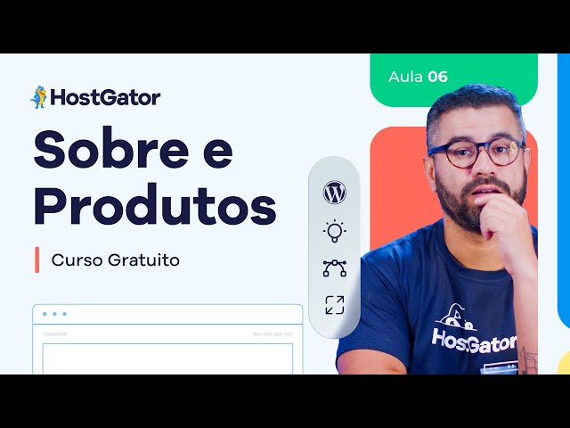 Seção Sobre e Produto [Aula 6] - Curso WordPress Grátis 2025