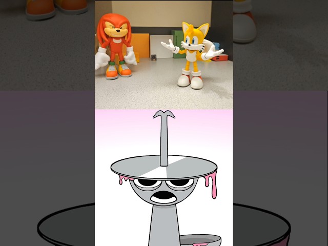 Weird sprunki clukr phase 4 reaction #tails #memes #funny