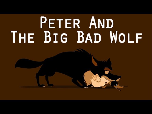 PETER AND THE BIG BAD WOLF COMPLETE STORY || SUGAR TALES IN ENGLISH