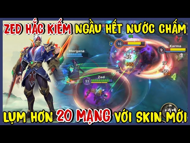 BINGO TỐC CHIẾN : ZED Hắc Kiếm Vừa Đẹp Combo Còn Rất Mượt, Hủy Diệt Rank Thách Đấu Hơn 20 Kill