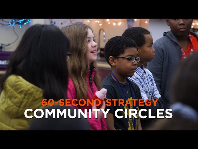 60-Second Strategy: Community Circles