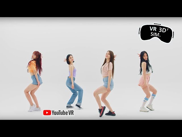 [VR] Brave Girls (We Ride) 안무영상 (Moving Ver.) (Simulated VR 3D)