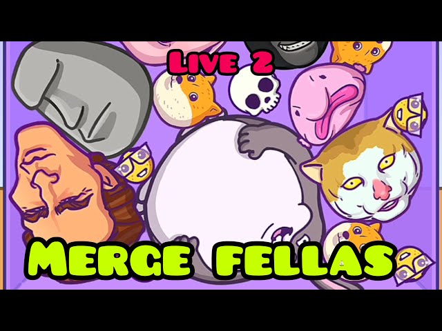 🔴Live Merge fellas Gameplay  world record #shorts #youtubeshorts #mergefellas