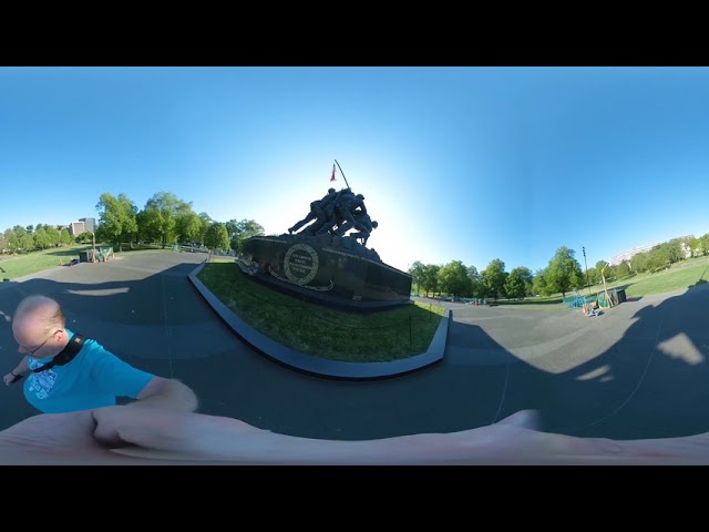 US Marine Corps War Memorial 360 Walk around