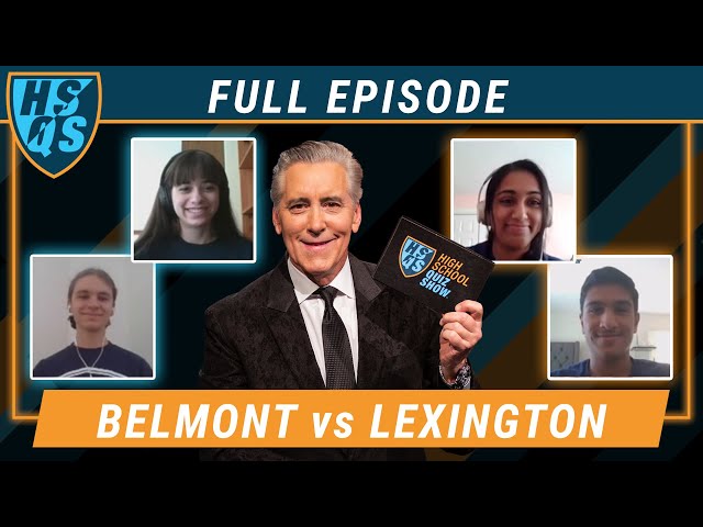 Belmont vs. Lexington | Qualifying Round | High School Quiz Show (1302)