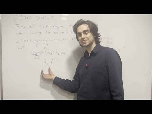 A number theory adventure - JBMO 2002 - P3